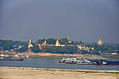 Myanmar - The Irrawaddy river nearby the Sagaing Hill.